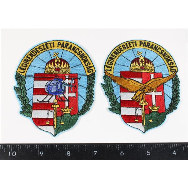 #699 Hungarian National Police Air Support Patch