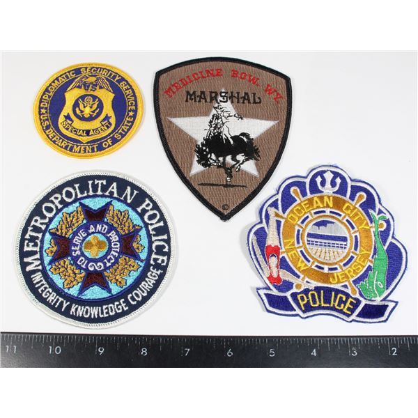 #703 Lot United States Police Insignia New Jersey