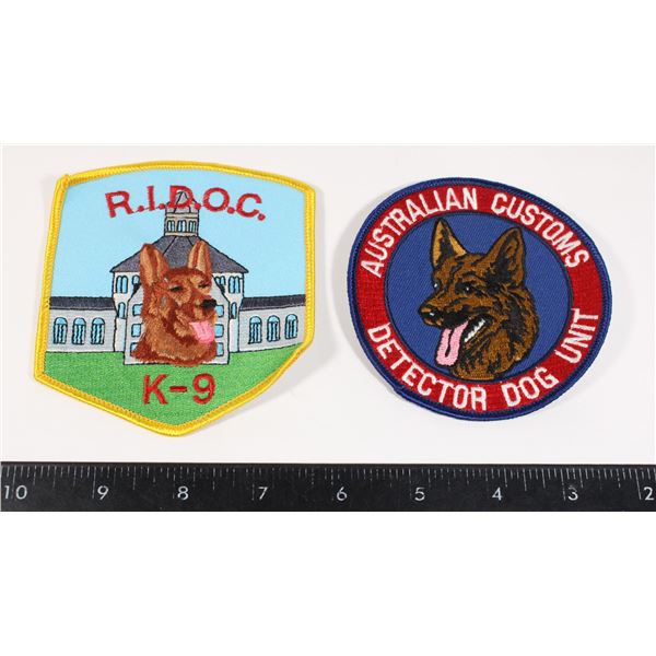 #708 Australian Customs Detector Dog Unit Lot