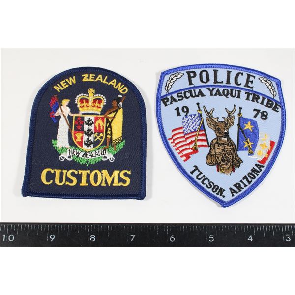 #709 Lot New Zealand Customs + Tuscon Police