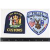 Image 1 : #709 Lot New Zealand Customs + Tuscon Police