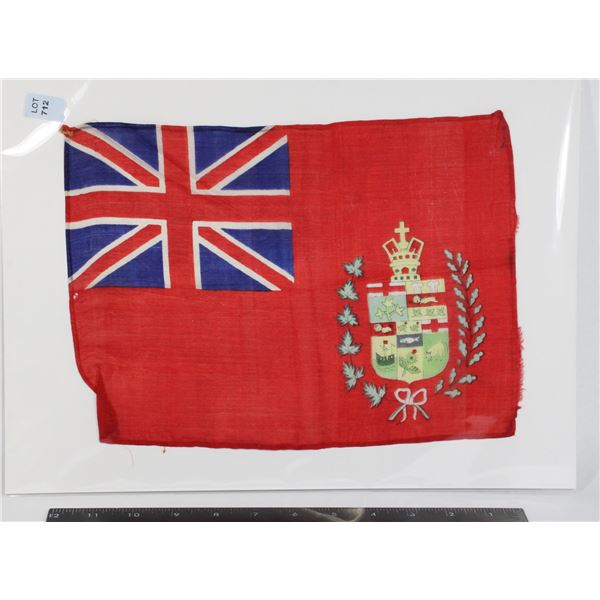 #712 Boer War Canadian Red Ensign Flag Patriotic