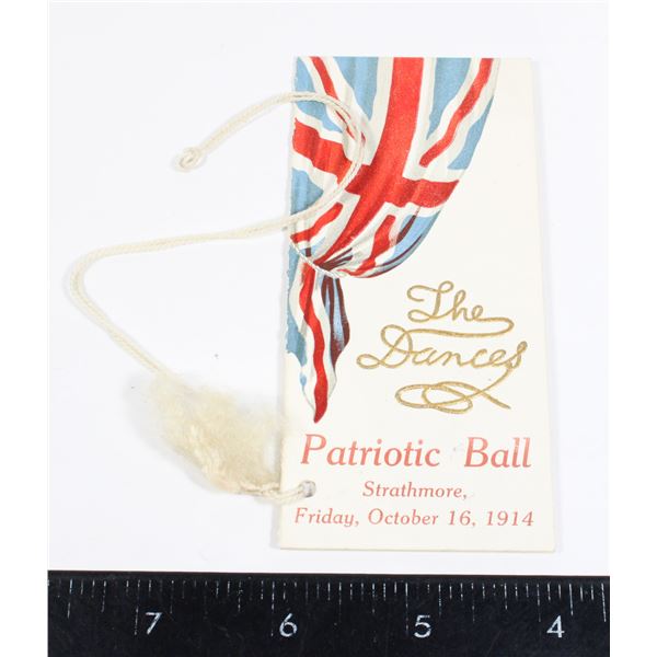 #721 WW1 Homefront Patriotic Ball Strathmore