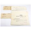 Image 2 : #722 Pre WW1 Canadian Military named documents