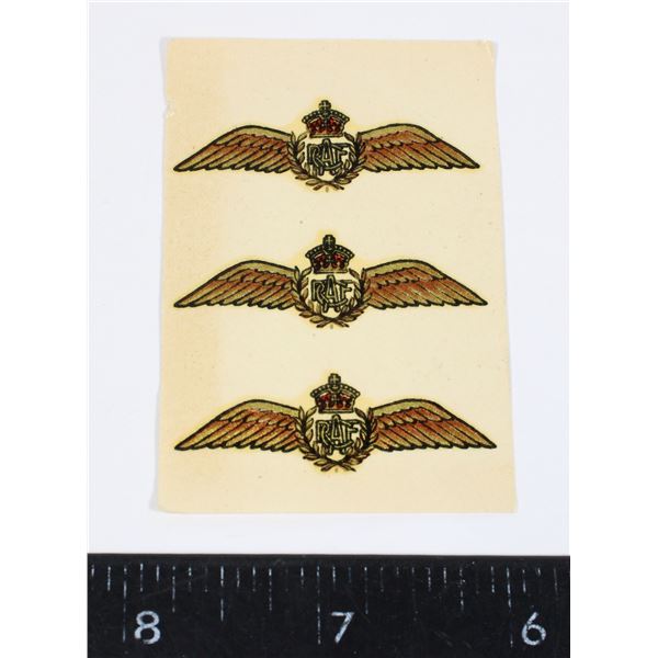 #727 WW2 RCAF Wing Decals uncut Rudecal