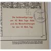 Image 3 : #751  WW2 1938 German Map Poland Troops OST