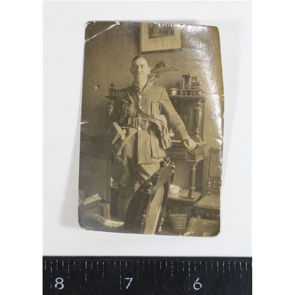 #764 WW1 British Officer Photograph