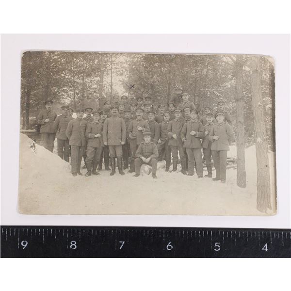 #775 WW1 Imperial German RPPC Photo Group photo