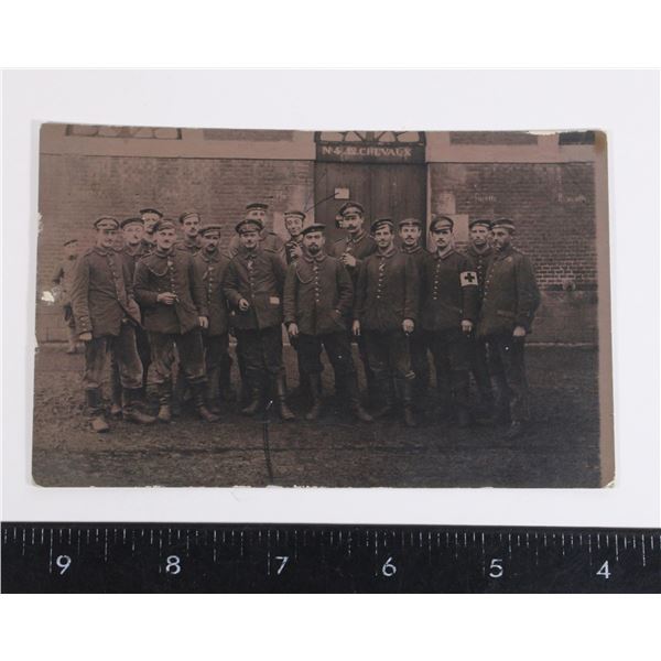 #782 WW1 Imperial German RPPC Medic Photograph