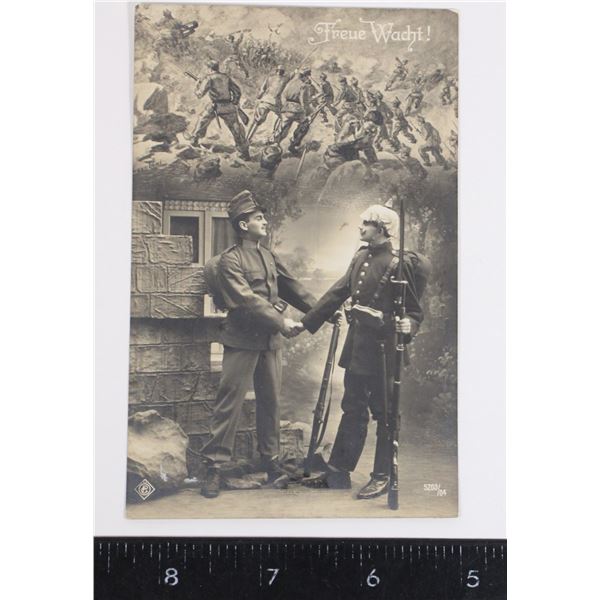 #786 WW1 Imperial German Propaganda Post Card