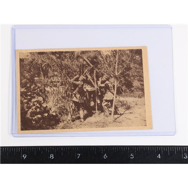 #789 1933 German Postcard MG08 Anti Aircraft Gun