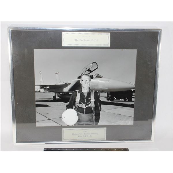 #824 Framed Presentation Photo  Luke AFB