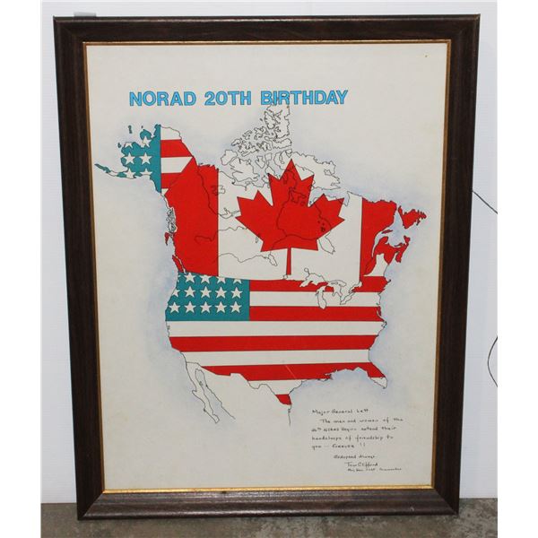 #826 NORAD Presentation Picture  General USAF