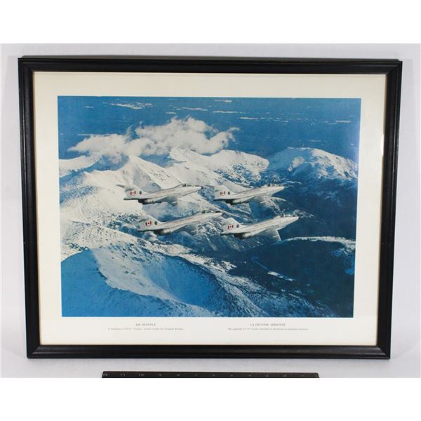 #834 CF101 Voodoo RCAF Framed Picture