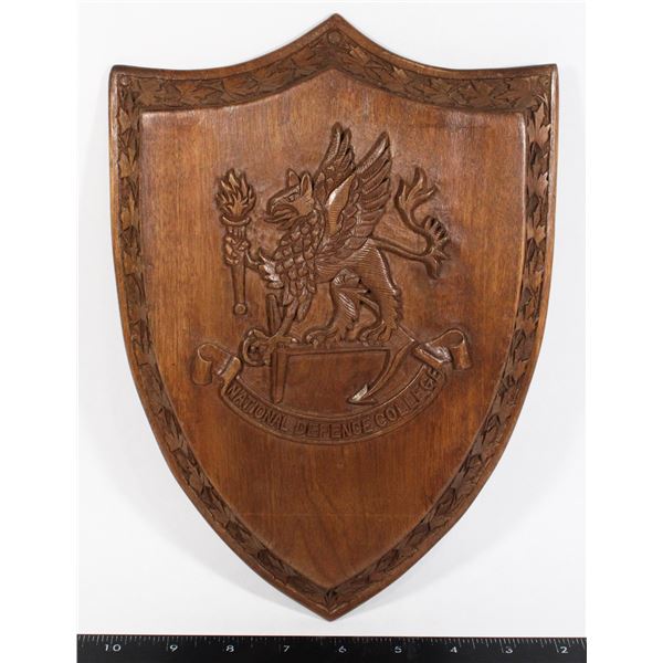 #841 Canadian National Defence College Plaque