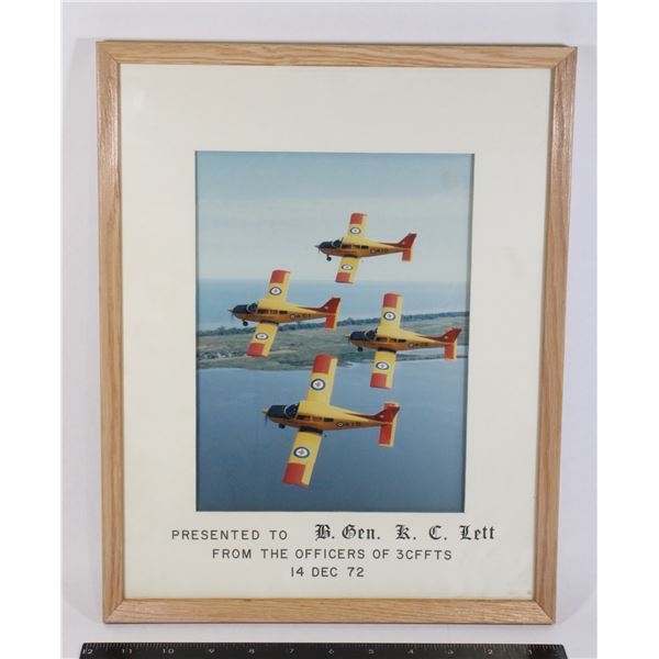 #871 RCAF 3CFFTS 1972 Presentation Photograph