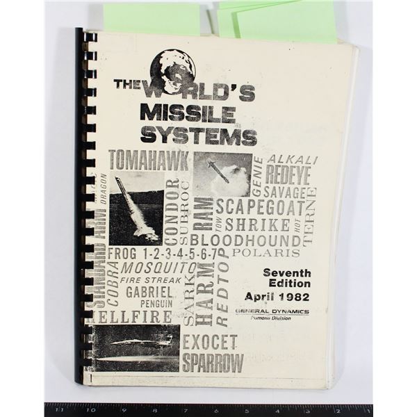 #872 World's Missile Systems General Dynamics Book