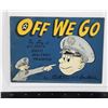 Image 1 : #874 Off We Go US Military USAF Cartoon Book 1953