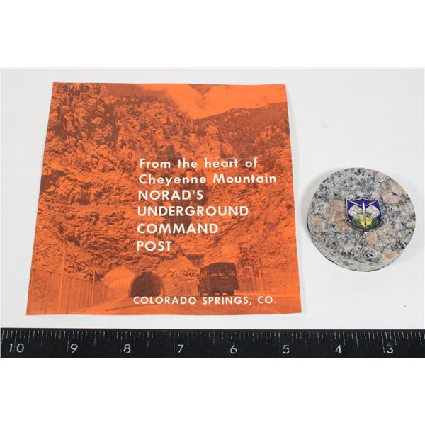 #880 Cheyenne Mountain Nuclear NORAD Souvenir