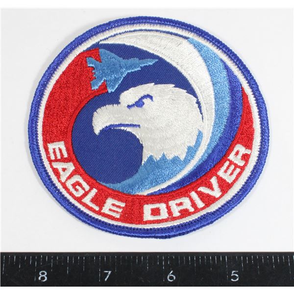 #886 F-15C Eagle Driver Patch Uniform Crest