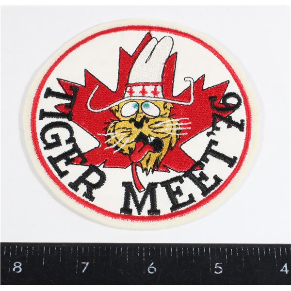 #887 Tiger Meet '76 NATO Patch Crest 1976