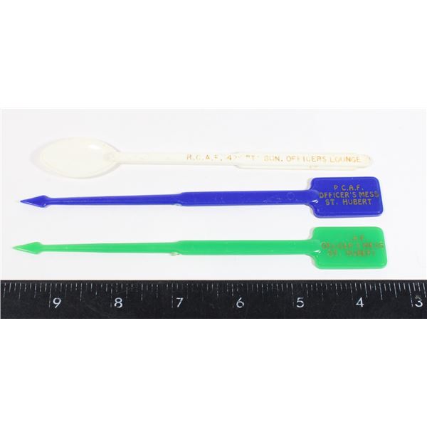#893 RCAF Officer's Mess St. Hubert Stir Sticks