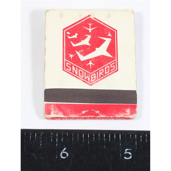 #895 Royal Canadian Air Force Snowbirds Matchbook