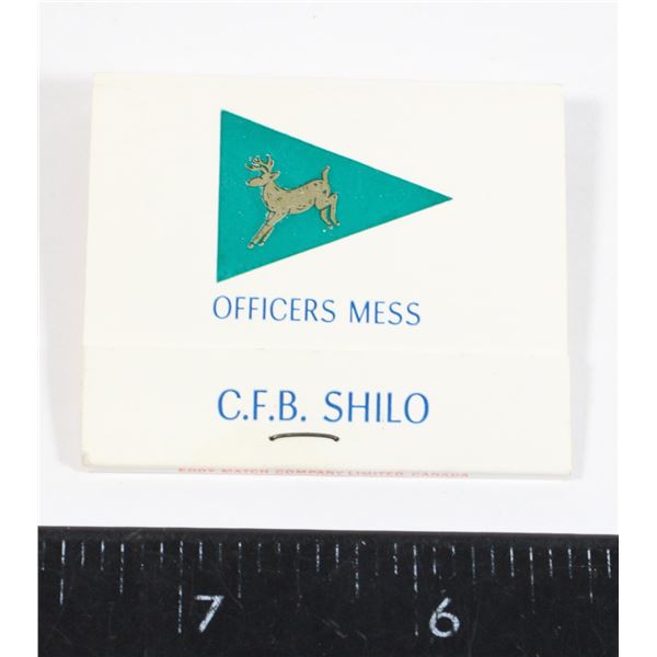 #896 Royal Regiment Canadian Artillery MatchBook