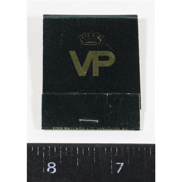 #899 PPCLI Regimental Matchbook