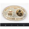 Image 1 : #911 World Police Fire Games Calgary Belt Buckle