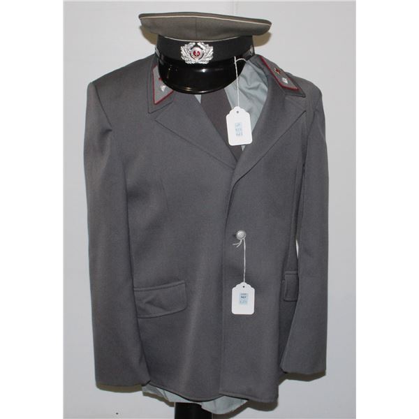 #927 Cold War East German Medical Uniform + Visor