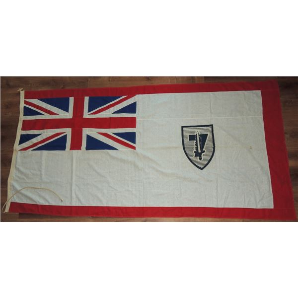 #929 WW2 1944 Canadian 7th Victory Loan Flag  with