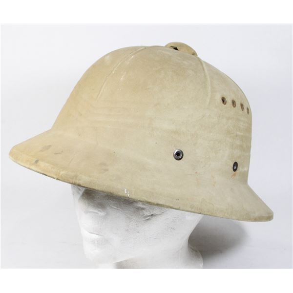 #931 WW2 Canadian Pith Helmet Royal Biltmore Named