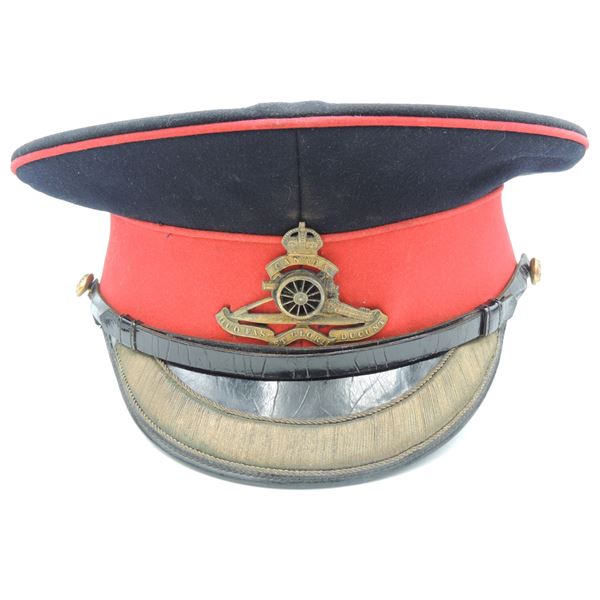 #935 WW1 Royal Canadian Artillery Officers Visor