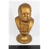 Image 1 : #990 1874-1965 Winston Churchill Bust Statue Small