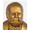 Image 2 : #990 1874-1965 Winston Churchill Bust Statue Small