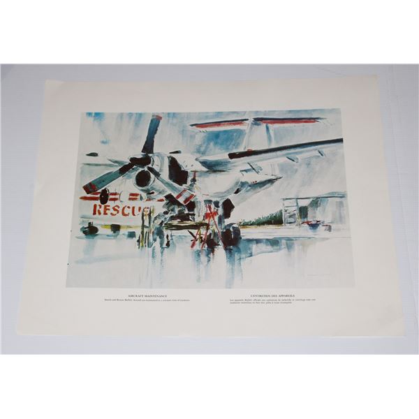 #1000 Canadian Military Print Aircraft Maintenance