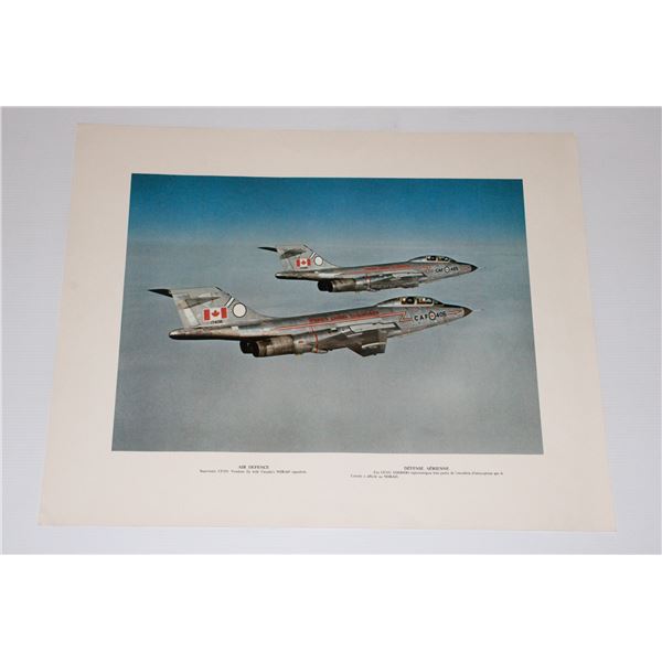 #1002 Canadian Air Defence CF101 Voodoos Print