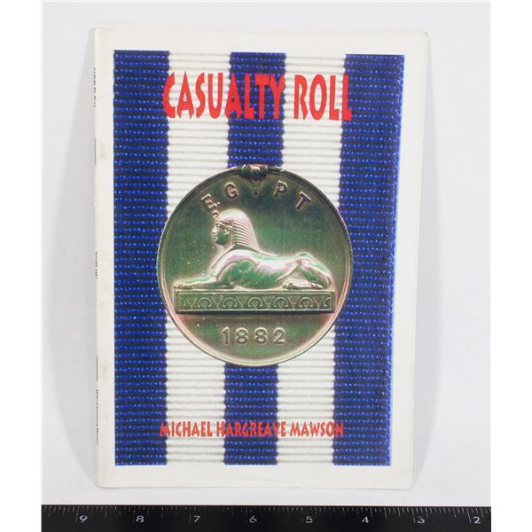 #1014 Egypt 1882 Casualty Roll Reference Book