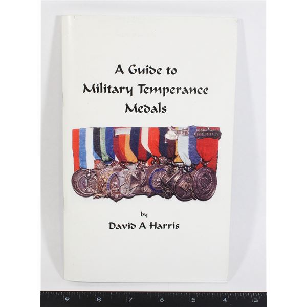 #1021 Guide to Military Temperance Medals Book