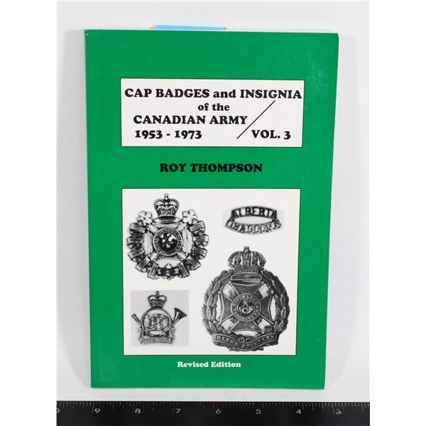 #1026 Cap Badges and Insignia of the Canadian Army
