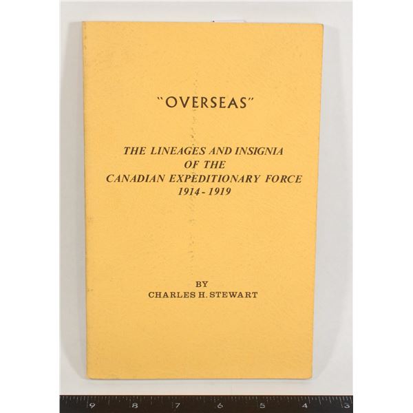 #1028  Lineages and Insignia of the CEF 1914 1919