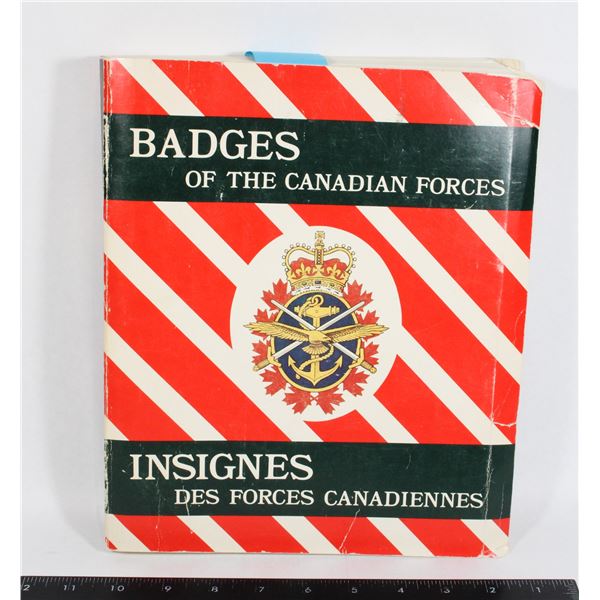 #1029 Badges of the Canadian Forces Reference 1976