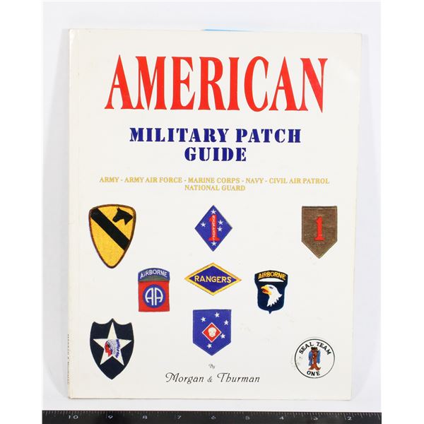#1041 American Military Patch Guide Reference Book