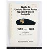 Image 1 : #1043 Guide to US Army Special Forces Insignia