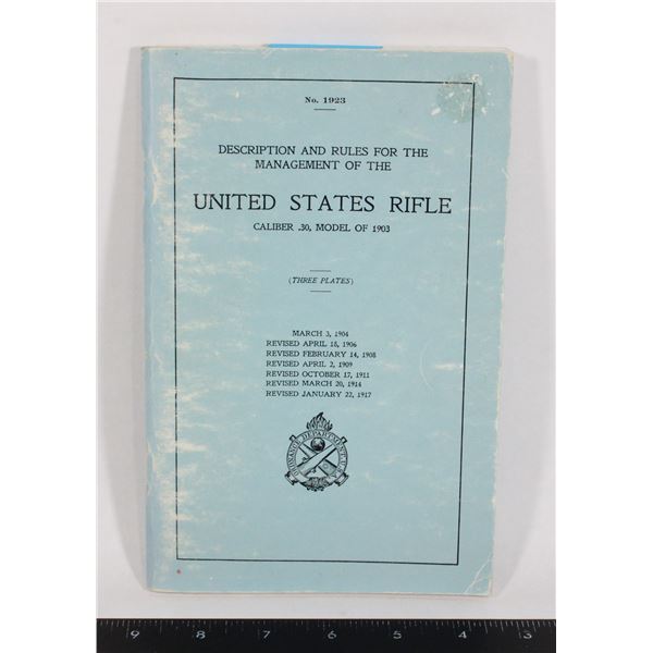 #1050 United States Rifle Caliber .30 Model 1903