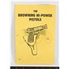Image 1 : #1053 Browning Hi-Power Pistols Reference Book