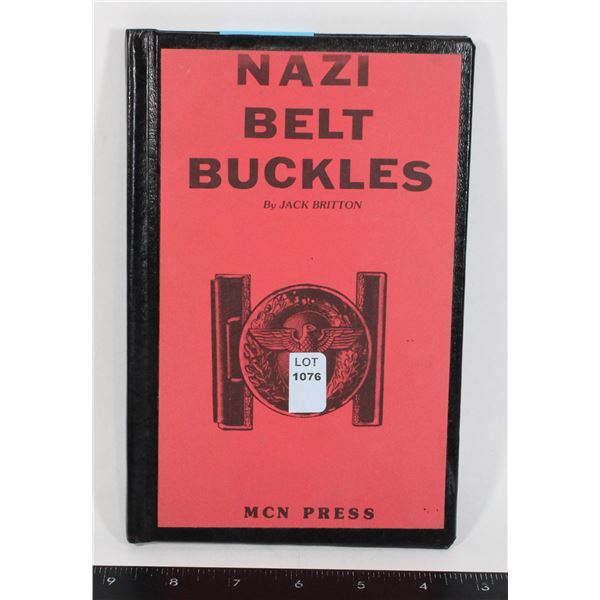 #1076 WW2 German Reference Book Belt Buckles