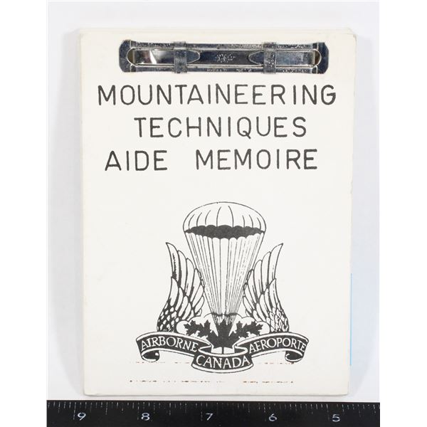 #1092 Canadian Airborne Regiment Mountaineering