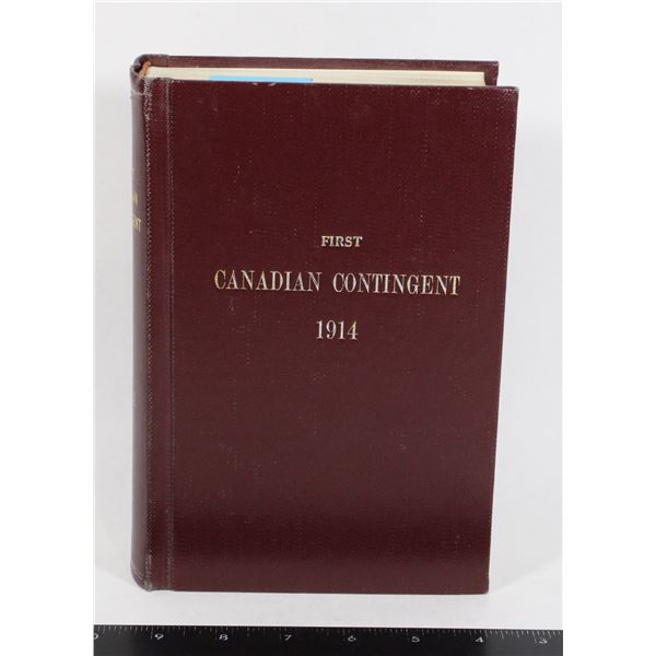 #1101 First Canadian Contingent 1914 Roll Book